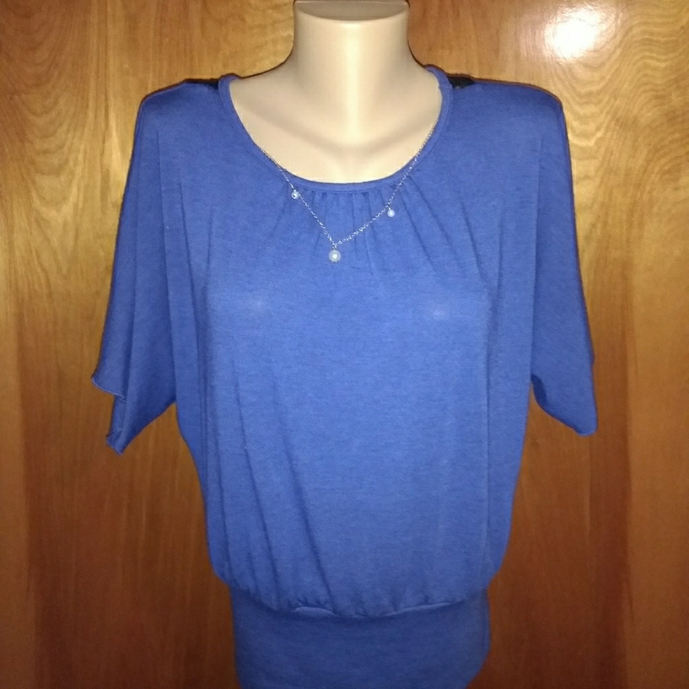 Amy's Closet Royal Blue Knit Top